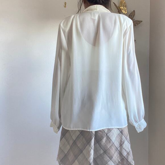 Vintage Sheer Button Down - Picture 4 of 5